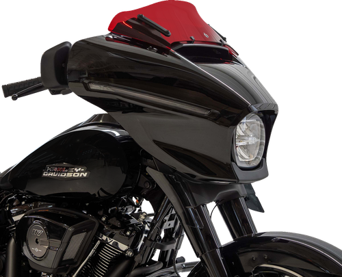 Kolor Flare Cruiser Windshield - Red