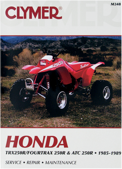 CLYMER - CM348 - Manual - Honda - ATC250R /TRX250R