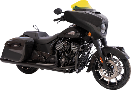 Ice Kolor Flare Cruiser Windshield - Yellow