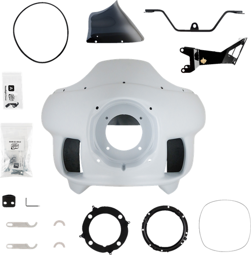 Fairing Kit - Black | Powder-Coated | White | Primed