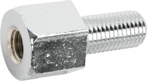 EMGO - 20-28109 - Adapter - Mirror - Universal - M8 x 1.25 Male | M10 x 1.25 Female - Chrome