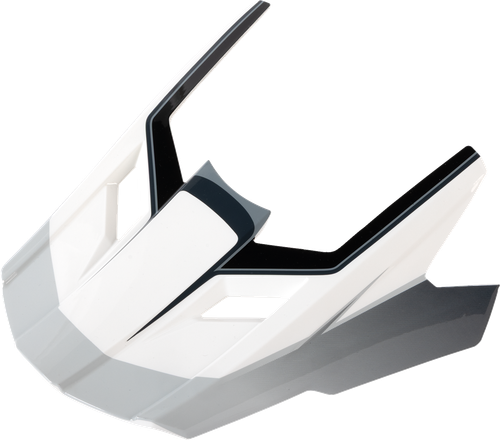 Visor Peak - Black | Gloss | Gray | White - L-2XL