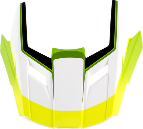 Visor Peak - Gloss | White | Green | Black - L-2XL