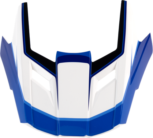 Visor Peak - White | Blue | Black | Gloss - One Size