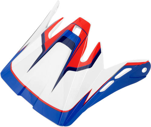 Visor Peak - Blue | White | Black | Red | Gloss - One Size