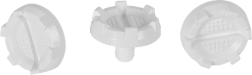 Rise 2.0 Helmet | Visor Hardware Kit - White - One Size