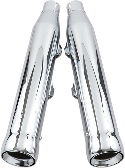 COBRA - 6086 - Neighbor Hater Slip-On Mufflers - 3" - XL - Chrome