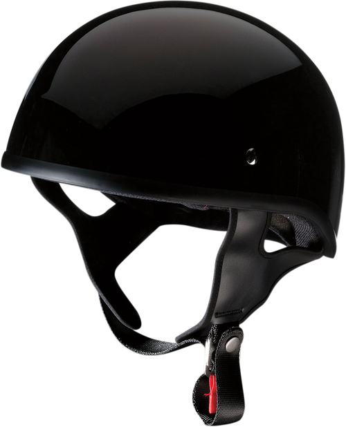 CC Beanie Half Face Helmet - Black - XS