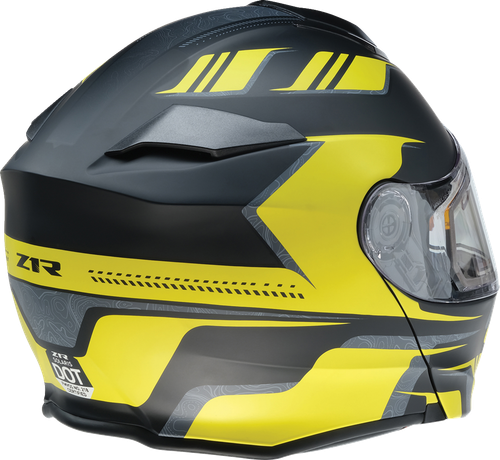 Solaris 2.0 Modular | Snow Helmet - Black | Matte | Gray | Hi-Vis Yellow | Yellow - S