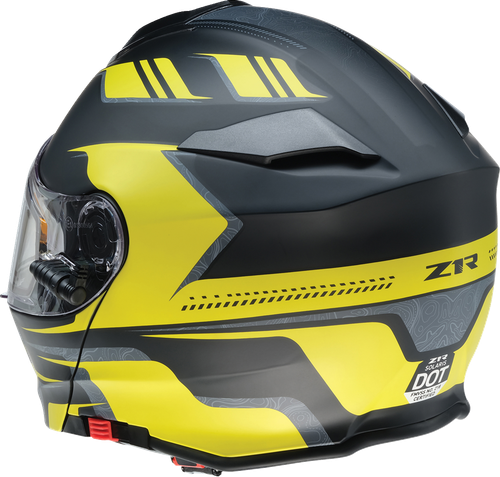 Solaris 2.0 Modular | Snow Helmet - Black | Matte | Gray | Hi-Vis Yellow | Yellow - S