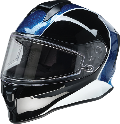 Warrant 2.0 Full Face | Snow Helmet - Black | Blue | Gloss | Purple | White - M