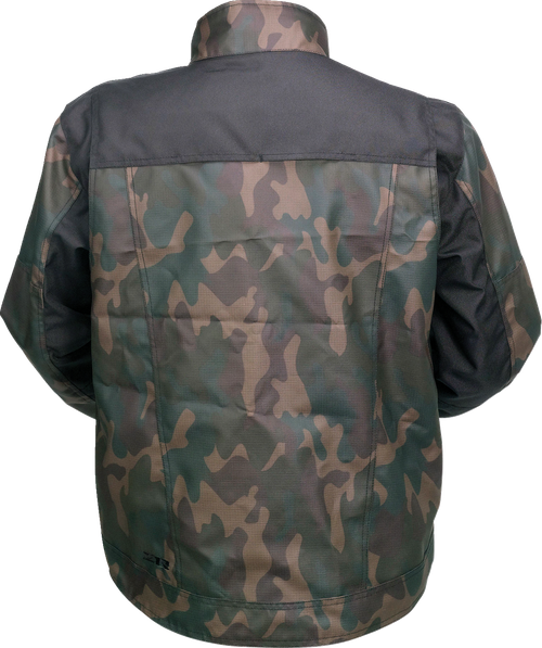 Camo All Weather Jacket - Brown | Gray | Green - M