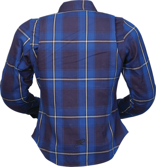 Ashwood Flannel Jacket - Blue | Navy | White - S