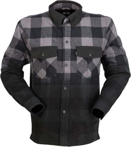 Duke Casual Shirt - Gray | Black - L