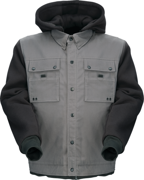 Jayrod Jacket - Black | Gray - S