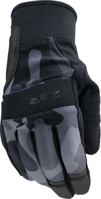 Billet Sport Riding Gloves - Gray | Black | Camouflage - M