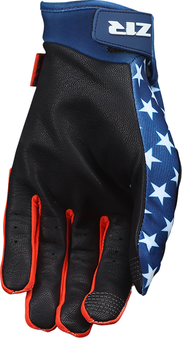 Gloves - Blue | White | Black | Red - 2XL