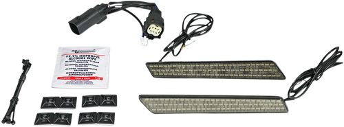 CUSTOM DYNAMICS - CD-LATCH-BCM-S - Saddlebag Latch Lights - Smoke