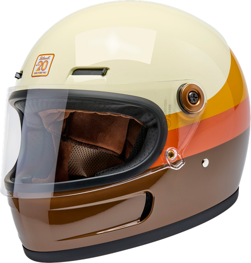 Gringo SV 20th Anniversary Helmet - Brown | Gloss | Orange | White | Yellow