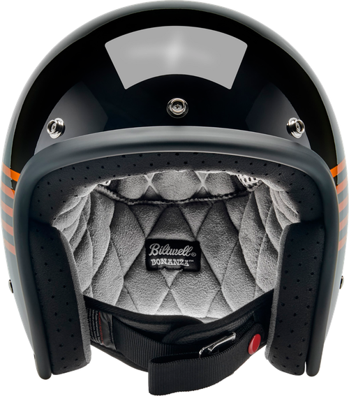 Bonanza Lightspeed Helmet - Black | Gloss | Orange | Yellow