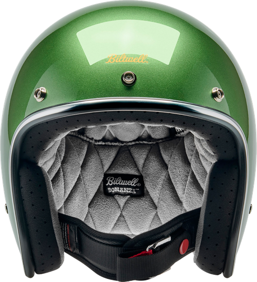 Bonanza Helmet - Gloss | Green | Metallic Irish Green