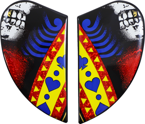 Airform™ Helmet Side Plates — Suicide King
