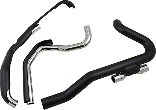 COBRA - 6256RB - Powerport Trike Dual Headpipes - Raven Black