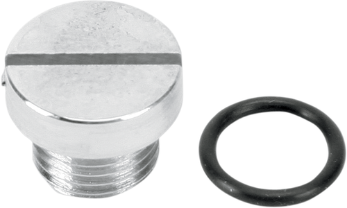 COLONY - 9876-2 - Oil Screen Plug - Chrome - Big Twin