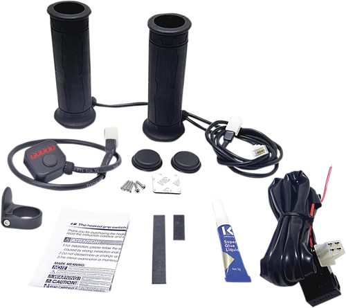 5 Level Twist Throttle Heated Grips