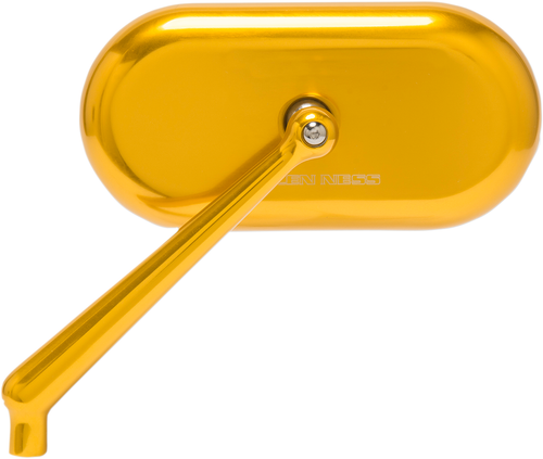ARLEN NESS - 13-175 - Mirror - Side View - Oval - Gold - Left
