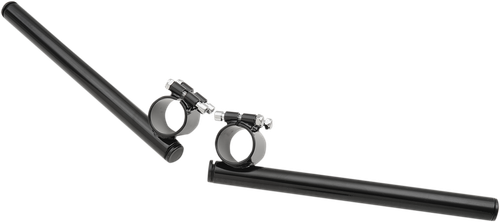 EMGO - 07-93138 - 1" Clip-On Handlebar - 39 mm - Dimpled - Black