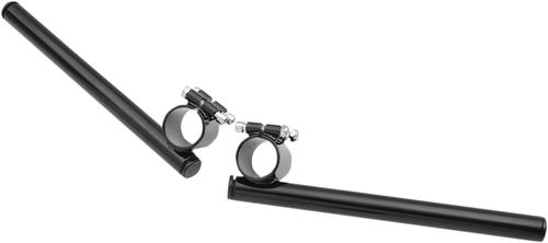 EMGO - 07-93138 - 1" Clip-On Handlebar - 39 mm - Dimpled - Black