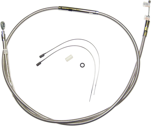 High-Efficiency Polished Stainless Clutch Cable