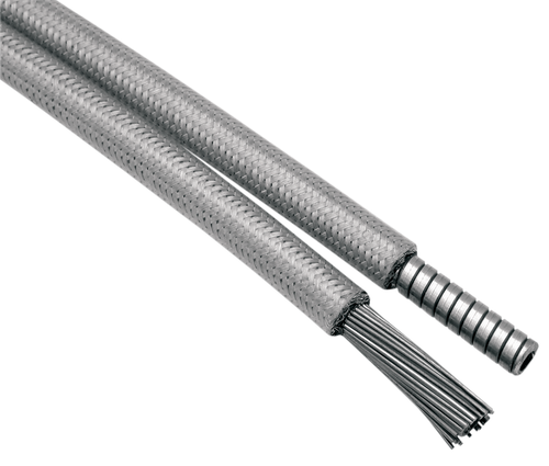 Armor Coat Braided Stainless Steel Clutch Cable