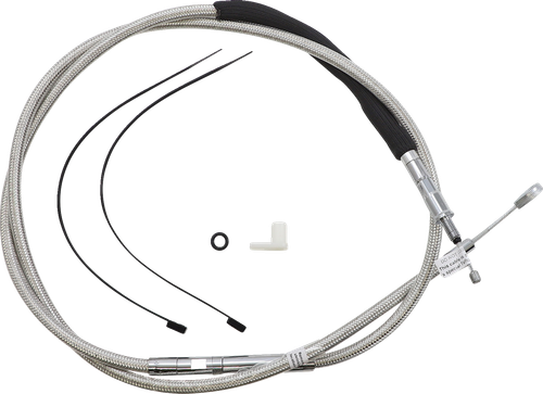 High-Efficiency Polished Stainless Clutch Cable