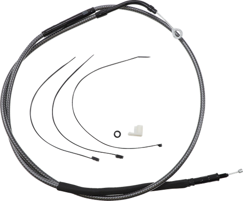 High-Efficiency Polished KARBONFIBR Clutch Cable