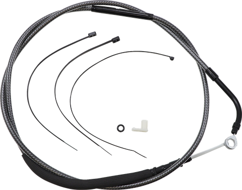 High-Efficiency Polished KARBONFIBR Clutch Cable