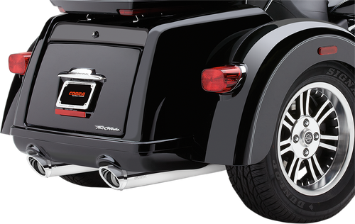 COBRA - 6301 - Chrome Tri Glide Mufflers