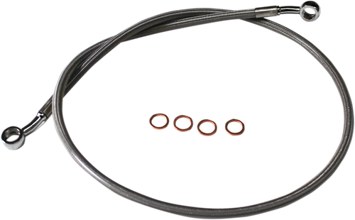 Scout Complete Stainless Braided Handlebar Cable/Brake Line Kit