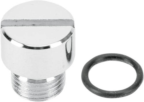 COLONY - 9644-2 - Oil Screen Plug - Chrome - Big Twin