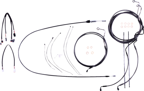 Black Pearl™ Designer Handlebar Installation Kit