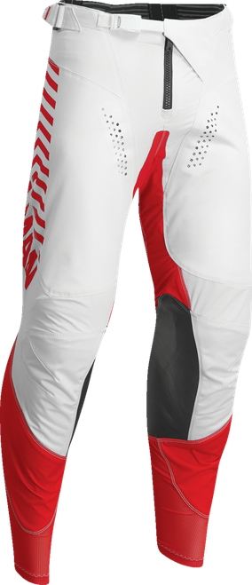 Hallman Differ Slice Pants - Red | Dark Gray | White