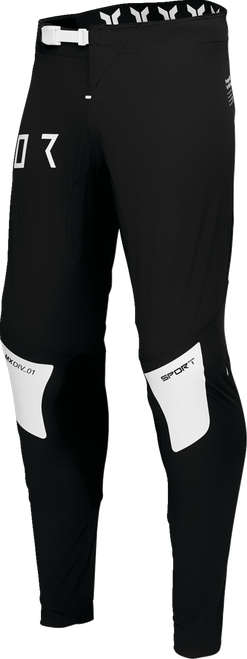 Sportmode Strike Pants - Black | Black/White | White