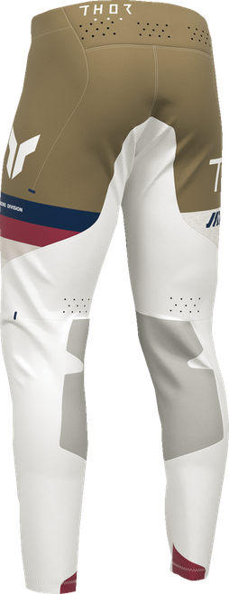 Sportmode League Pants - White | Maroon | Navy | Tan | White/Copper