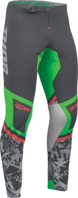 Sportmode Punk'd Pants - Green | Charcoal | Charcoal/Green | Red
