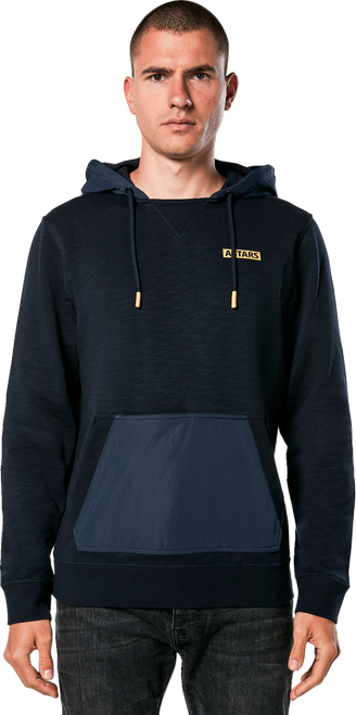 Rooted Pullover Hoodie - Blue | Dark Navy