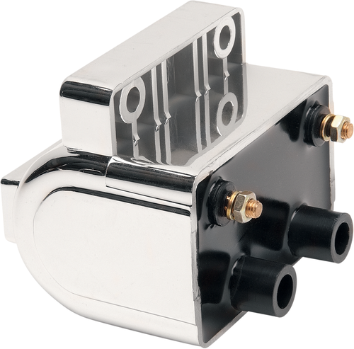 DRAG SPECIALTIES - 2102-0219 - Dual-Fire Ignition Coil - Chrome - Harley Davidson