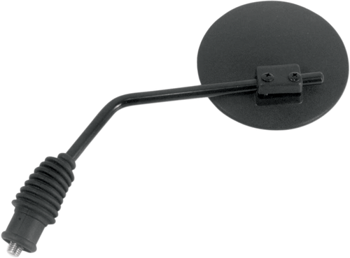 EMGO - 20-64580 - Mirror - Enduro - Side View - Round - Black - Each