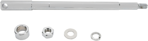 DRAG SPECIALTIES - DS-223033 - Axle Kit - Front - Chrome - '84-'99 Harley-Davidson