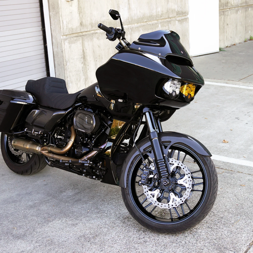Carbon Fiber 21" Wrapper Front Fender